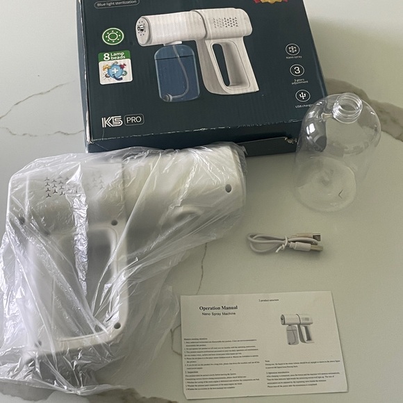 Hair Moisturizing Sprayer, Rechargeable Handheld Nano Atomizer with low noise - Picture 2 of 6